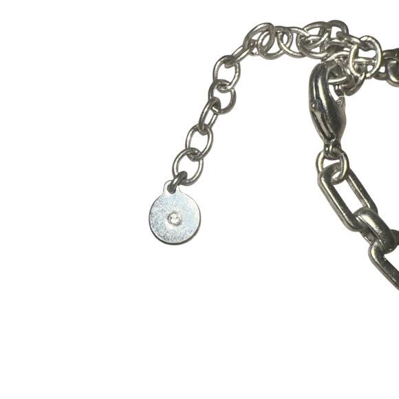 Vtg Stella & Dot Twilight Fringe Necklace old money feminine green Workwear Boho - Picture 14 of 14